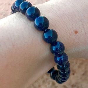 Healing, Courage & Power! Deep Blue Goldstone